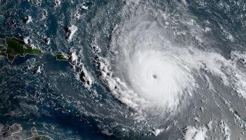 Imagen huracán Irma
